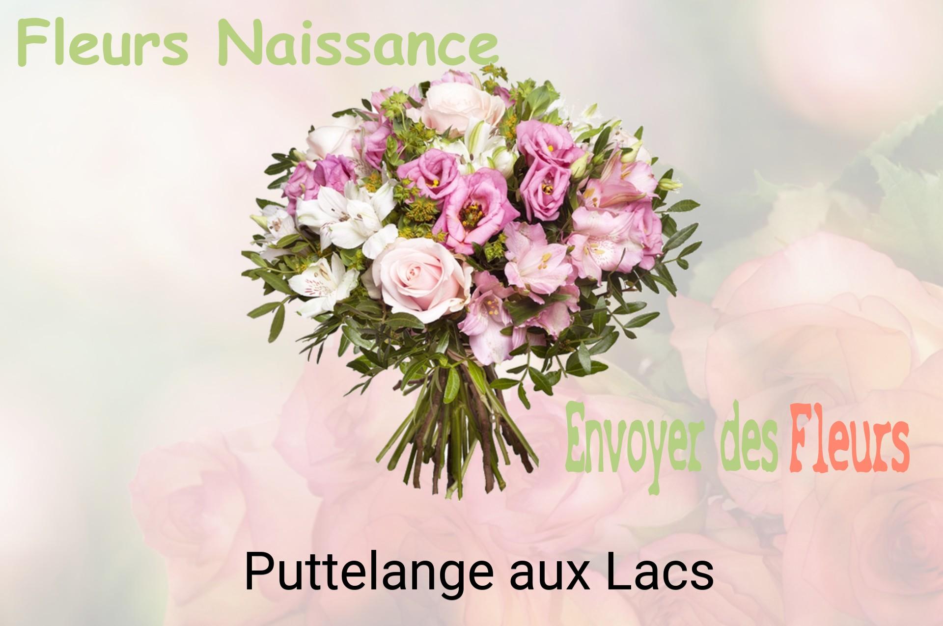 Bouquet de fleurs de naissance livré à Puttelange-aux-Lacs