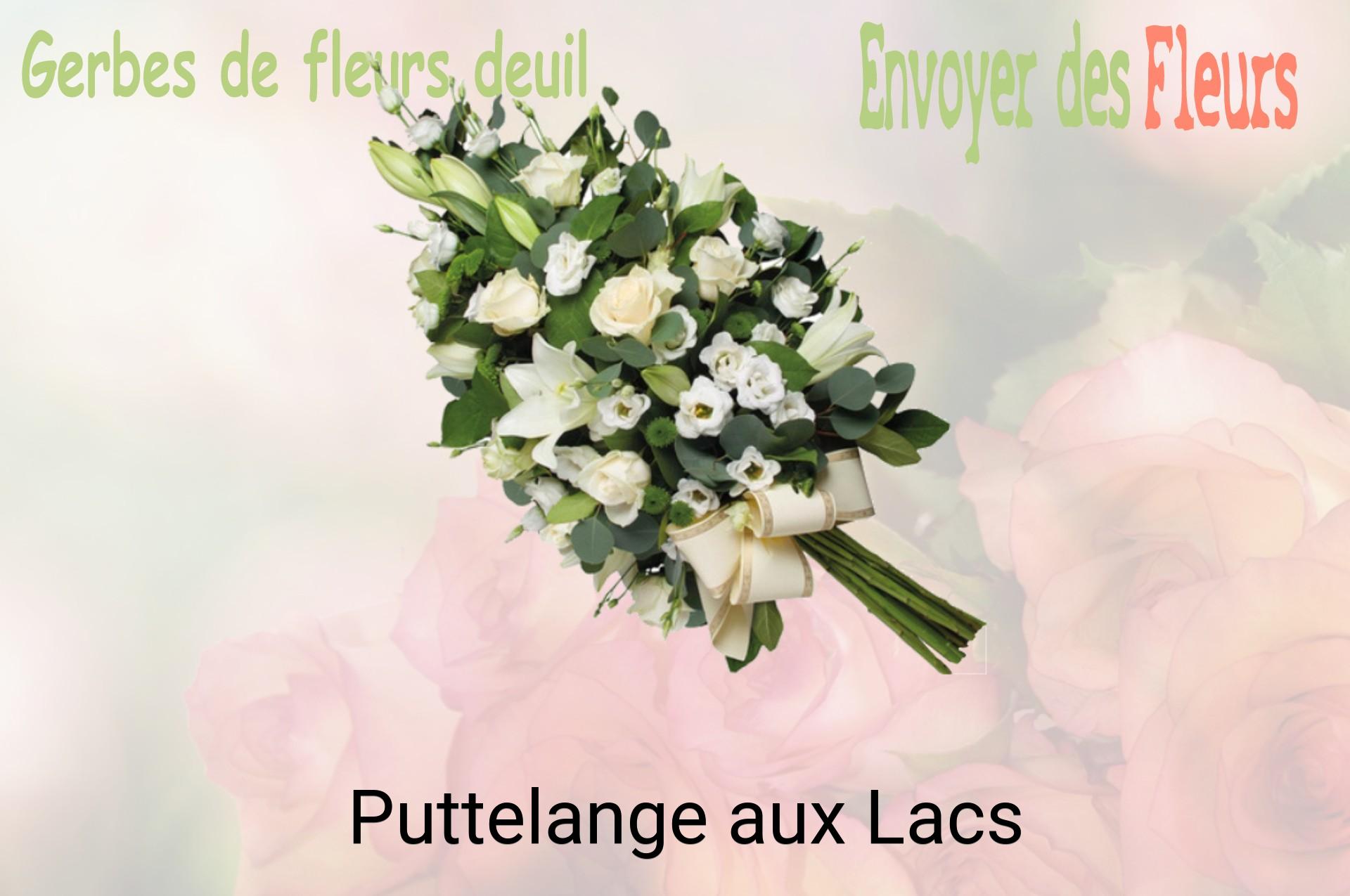 Gerbe de fleurs de deuil livrée à Puttelange-aux-Lacs